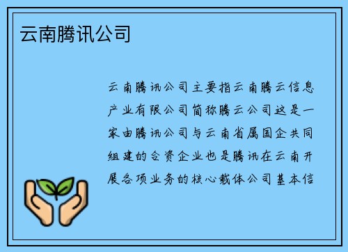 云南腾讯公司